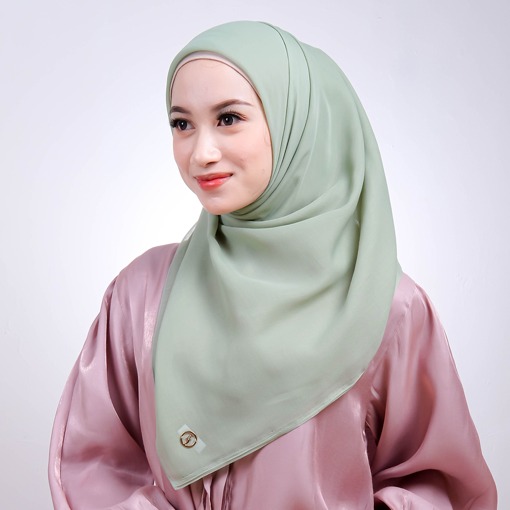 Kerudung Segiempat Paris Jadul - Shaima