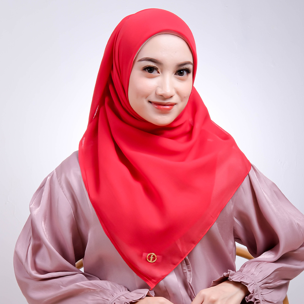 Kerudung Segiempat Paris Jadul - Shaima