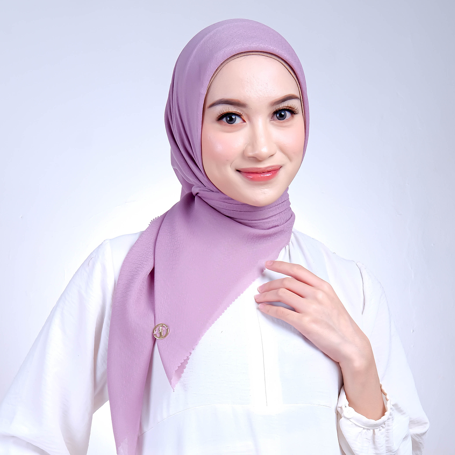 Kerudung Segiempat Polos - Kayana
