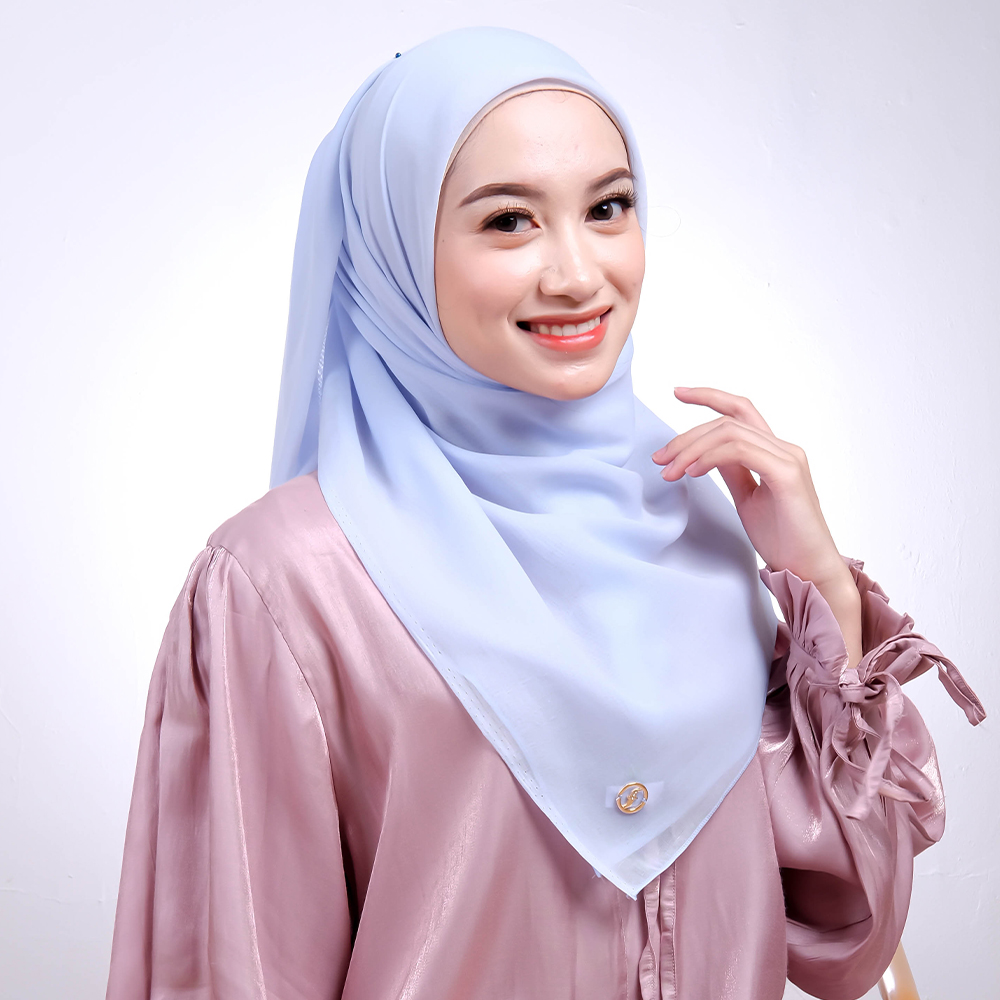 Kerudung Segiempat Paris Jadul - Shaima
