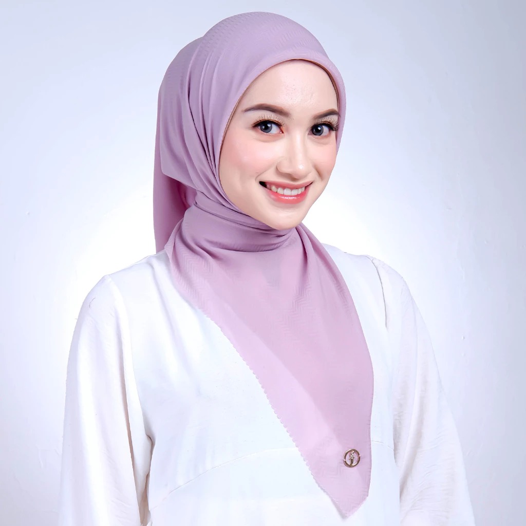 Kerudung Segiempat Polos - Chayra