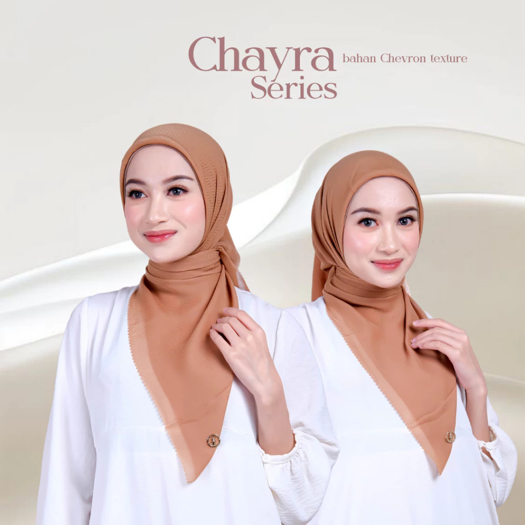 Kerudung Segiempat Polos - Chayra